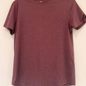 All in Motion Maroon Short Sleeve Men’s T-Shirt Size Medium